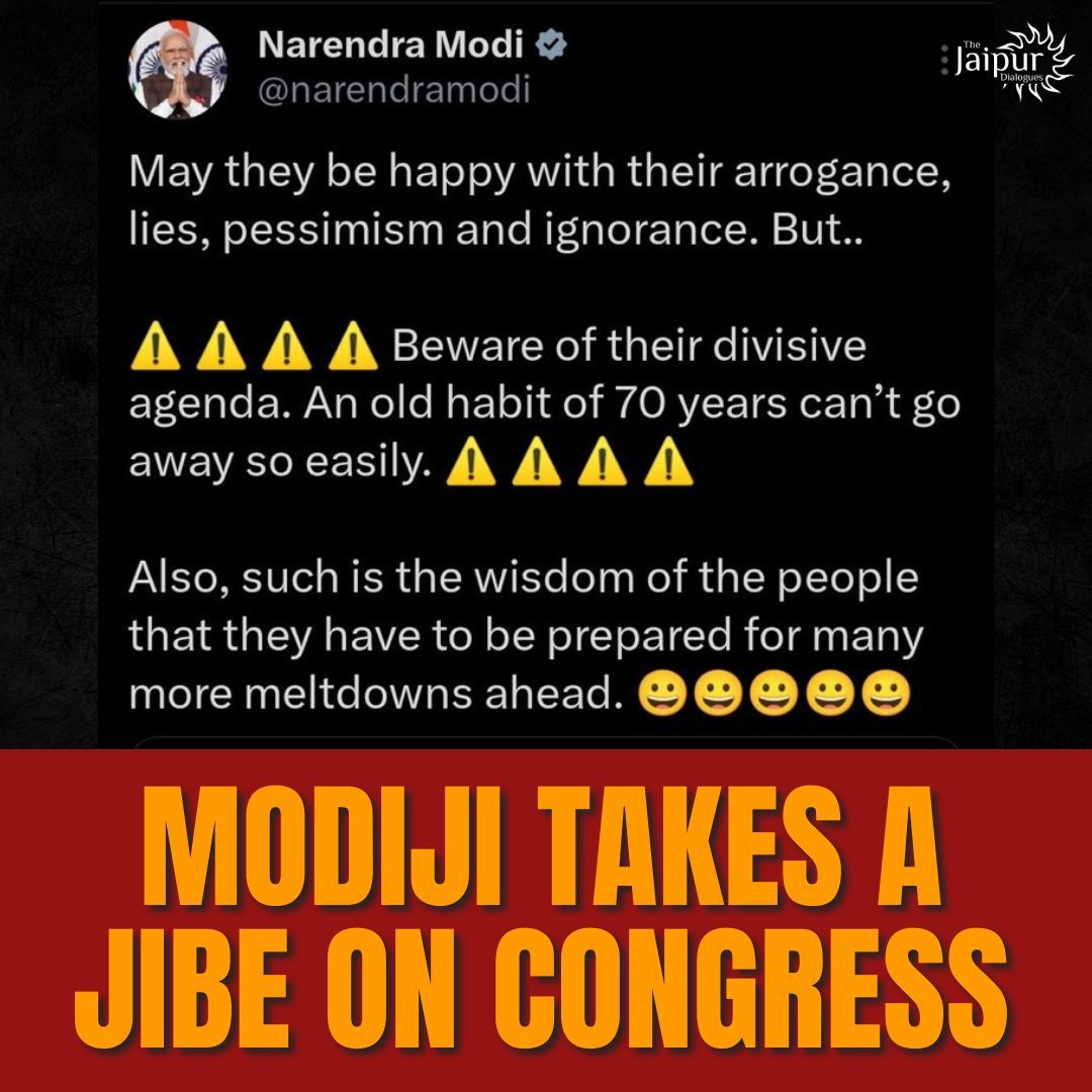 Modiji on Congress!